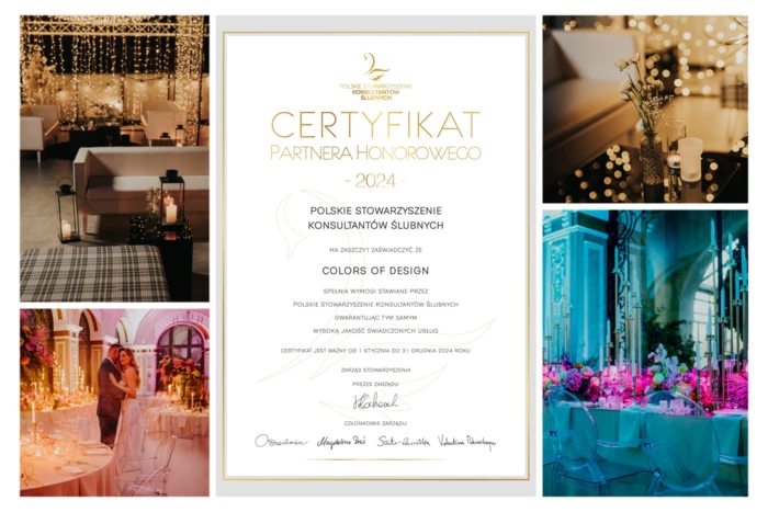 Colors of Design is once again a Partner of Honour for the wedding industry