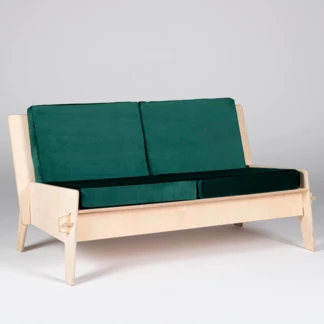 ZERO WASTE SOFA GREEN