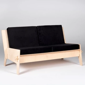 ZERO WASTE SOFA BLACK