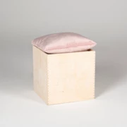 ZERO WASTE POUF FLAMINGO