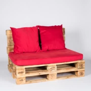 NATURAL SOFA RED